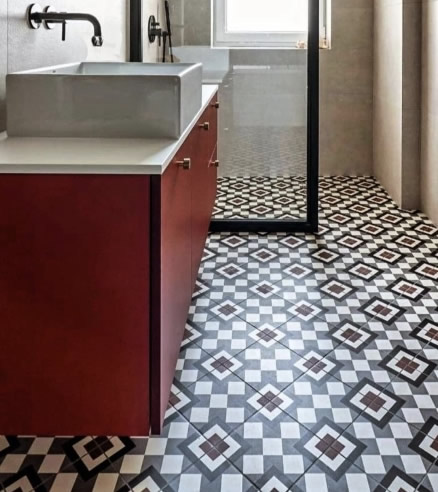 tessellated bathroom tiles Sydney